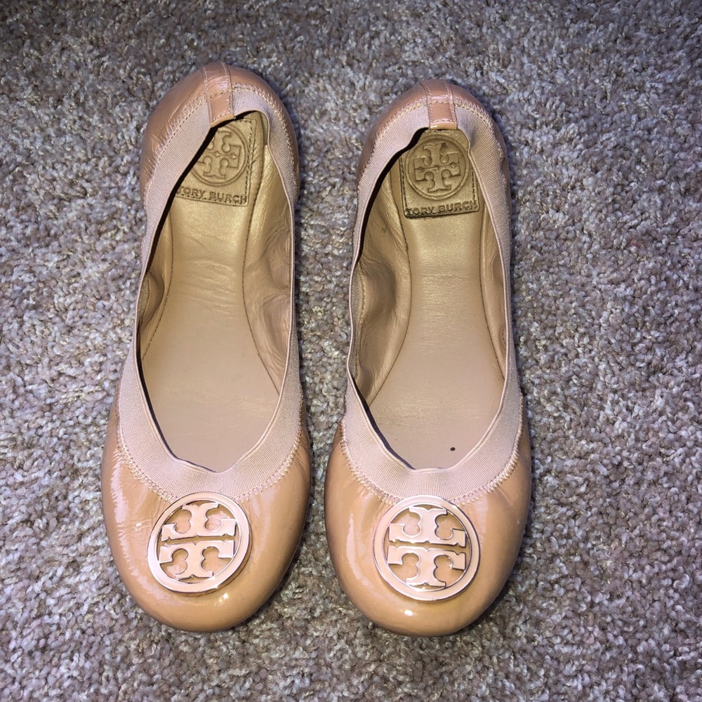 Tory Burch Tan Flats - Size 8